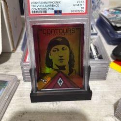 Trever Lawrence Pink Numbered PSA 10