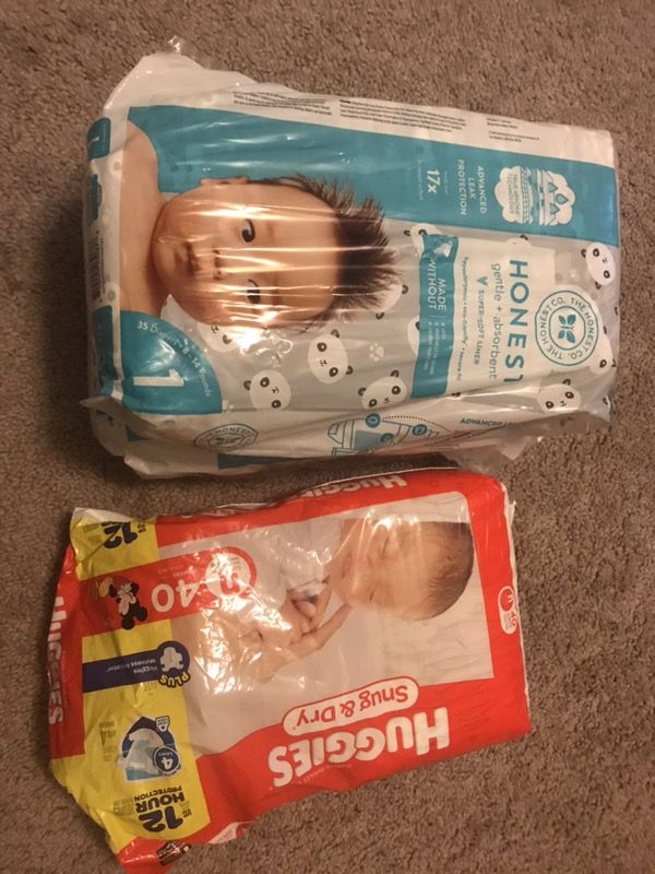 Size 1 honest diapers