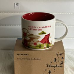 Starbucks Disney California Adventure “You Are Here” Collection Mug