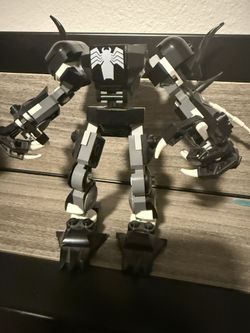 lego venom robot and venom mini figure