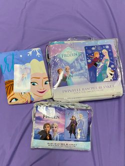 Frozen Disney Blanket Twin/ Baby & Beach Towel
