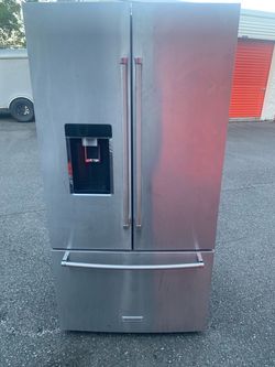 Kitchen Aid Stainless Steel Frenchdoor door refrigerator