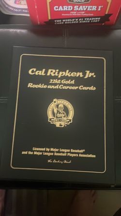 Cal Ripken Junior booklet trading cards