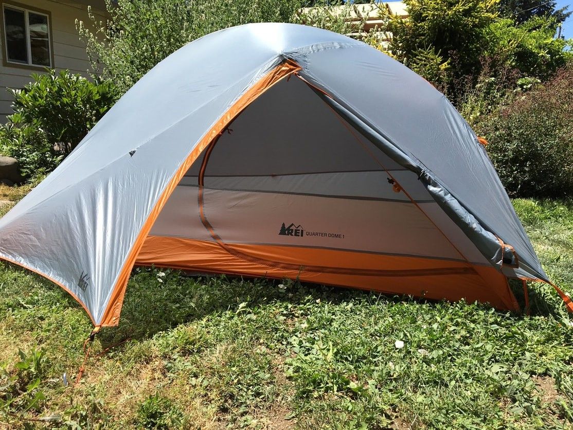 REI Quarter Dome 1 Tent with Fly and Footprint