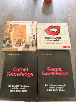 Adult game night bundle