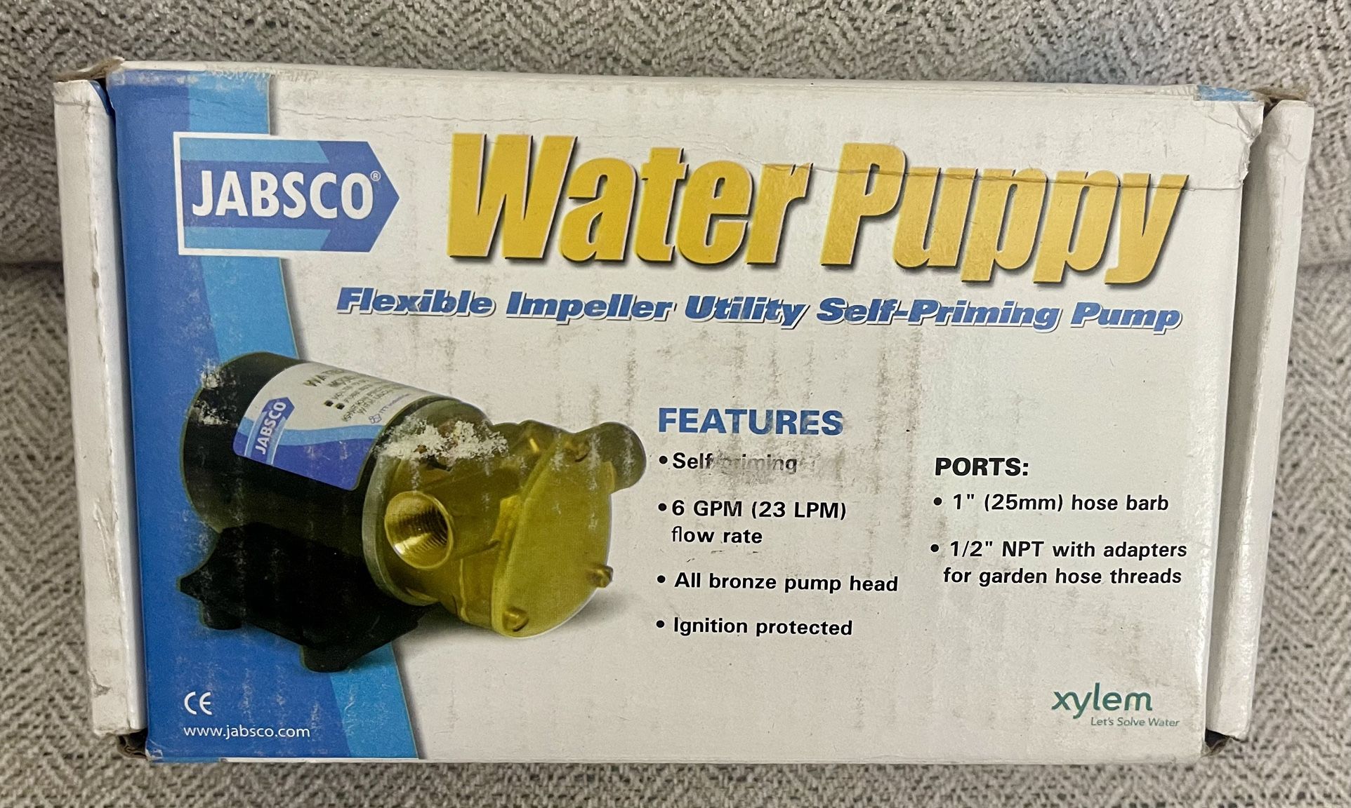 Water Puppy Flexible Impeller Utility Self-Priming Pump