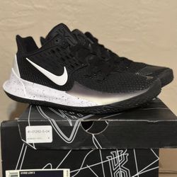 2019 NIKE KYRIE LOW 2 “Black White” Sz9