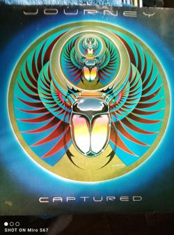 Journey captured vinyl excellent condition not a scratch,