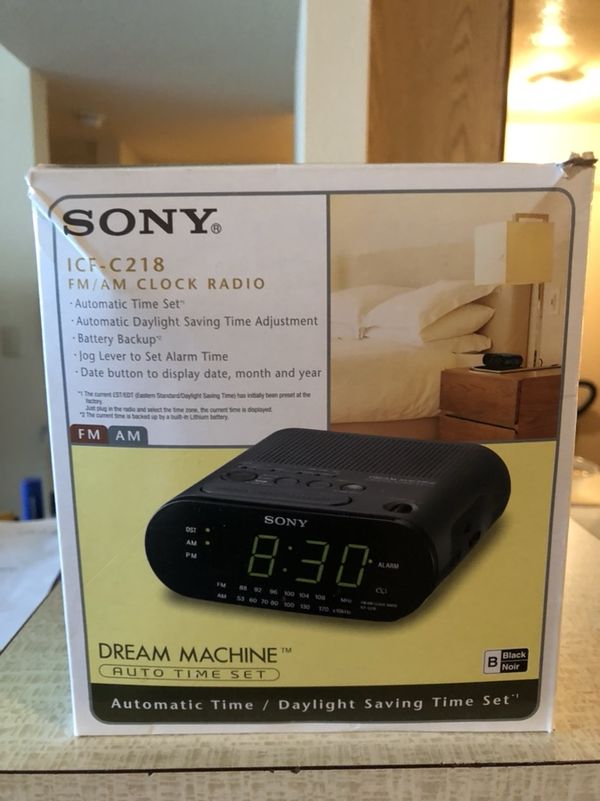 Sony Am Fm Clock Radio Auto Time Set For In Los Angeles Ca Sony Am Fm Clock Radio Auto Time Set