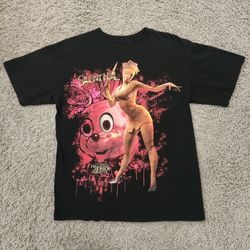 Rare Silent Hill Halloween Horror Nights 2012 Shirt Nurse Robbie Rabbit M HHN Universal Studios