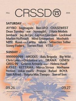 1 GA ticket for CRSSD San Diego