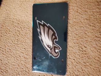 NFL Philadelphia Eagles Metallic License Plate