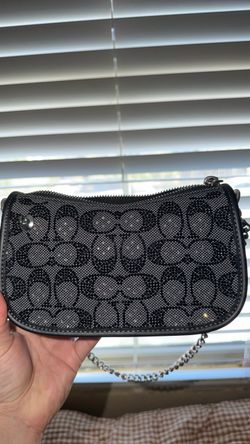 Black crystal coach swinger