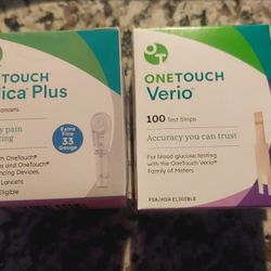 OneTouch Lancets and Test Strips