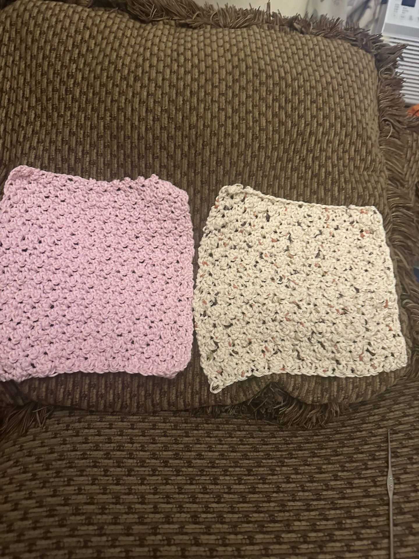 Handmade Dishcloths Or Washcloths Cotton