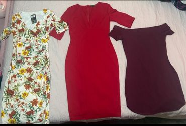 Women dresses, pants and shirt