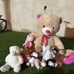 Stuffed Animals - $5 Each Or $30 For All