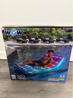 Pool inflatable chaise lounge NEW