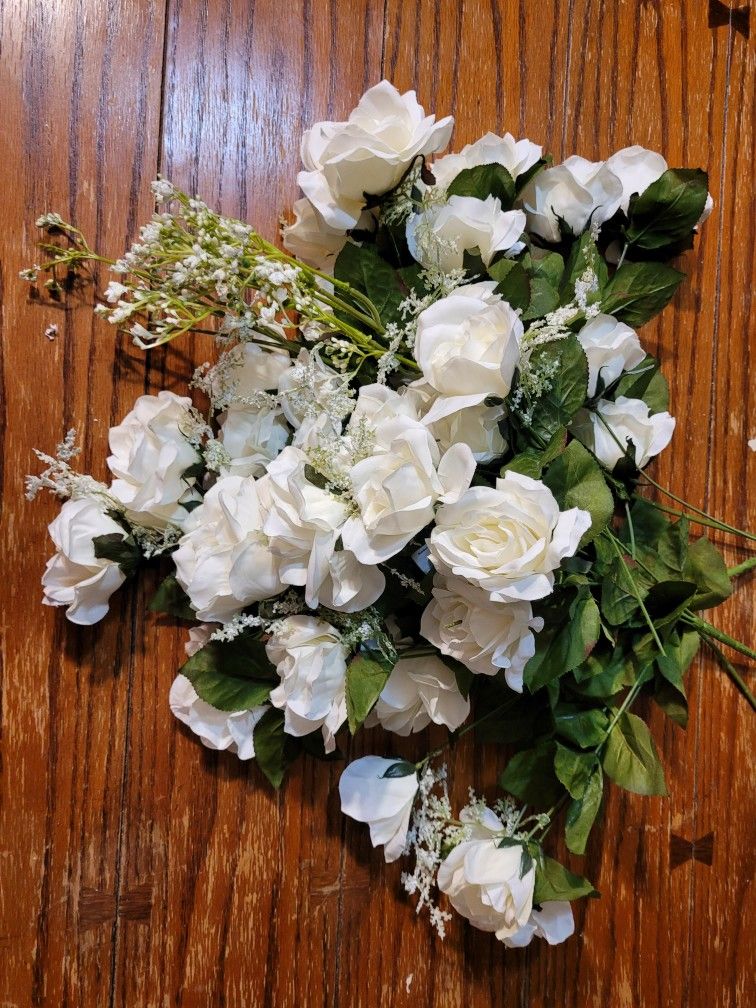 Wedding Decor Fake Flowers