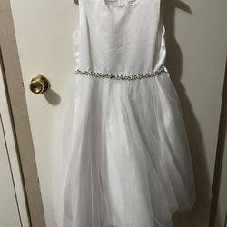 White Flower Girl/First Communion Dress