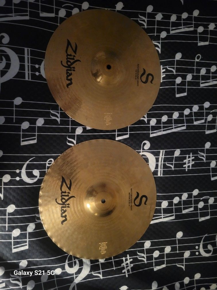 Zildjian S Series Mastersound HiHat Cymbal Set
