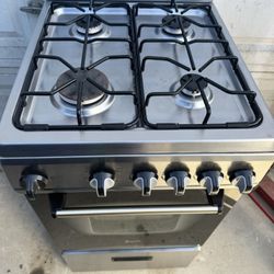 20” Stove Stainless Steel 