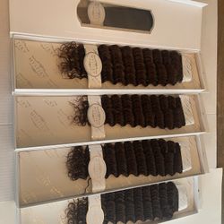 #4 Rich Mocha WEFT/WEAVE 22” 100g Deep Curl 100% Remy Human Hair. Inventory SALE. 