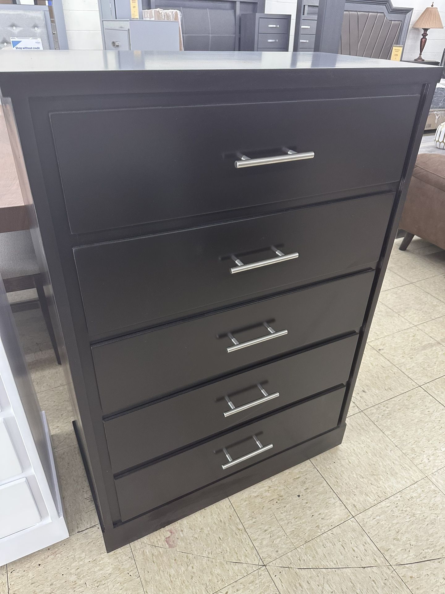 New Brown 5 Drawers