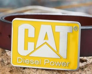 Cat diesel power belt buckle sold separately SHIPPING AVAILABLE