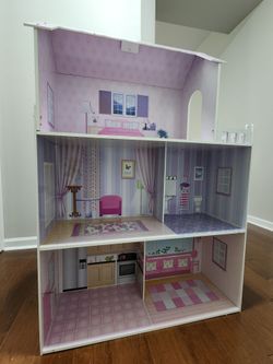 Olivia's Little World Dreamland Tiffany 3-Story Dollhouse for 12" Dolls