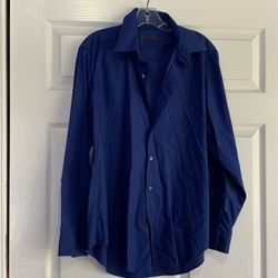 DKNY Blue Dress Shirt
