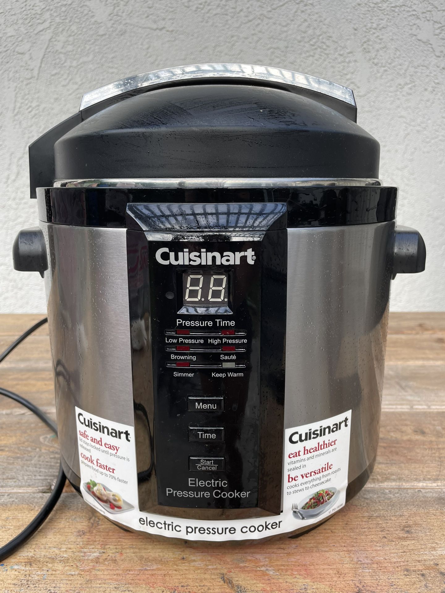 Cuisinart Electric Pressure Cooker (Stainless Steel) for Sale in  Westchester, CA - OfferUp