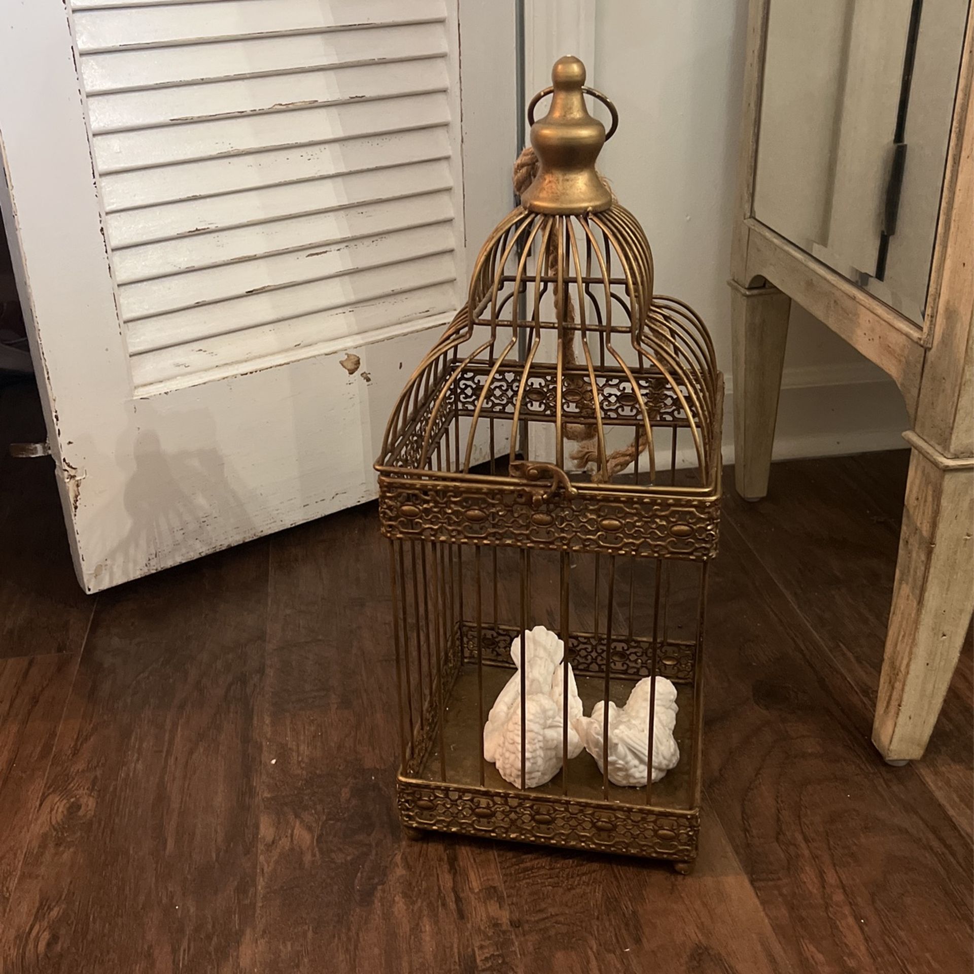 Vintage Bird Cage 