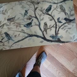Beautiful Bird Pic. 2 1/2 Ft By 1 1/2 Ft