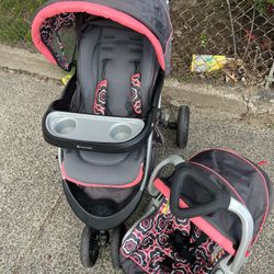 Matching Car Seat And carriage Set 