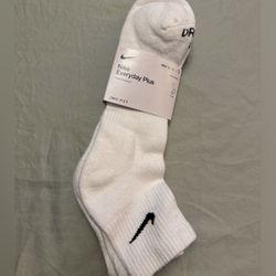 3 Pack Nike Dry Fit Socks Size Men’s 12-15