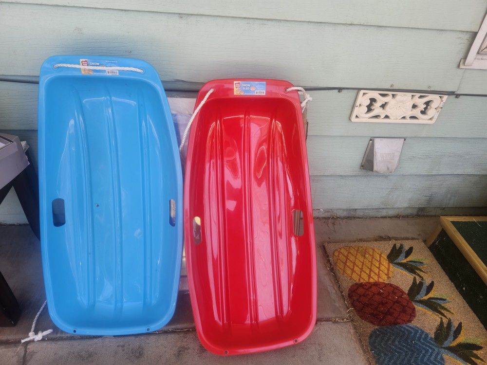 Two Sled. $20 dolls..!!!!