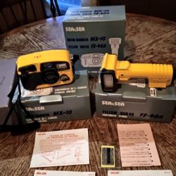 Sea & Sea Motor Marine 35 MX-10 w/YS-40A Handle Mount Flash