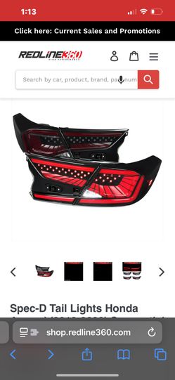 Honda Accord Tail Lights