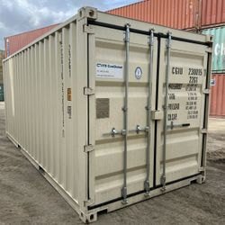 Steel Storage Shed 20ft Shipping Container Weatherproof