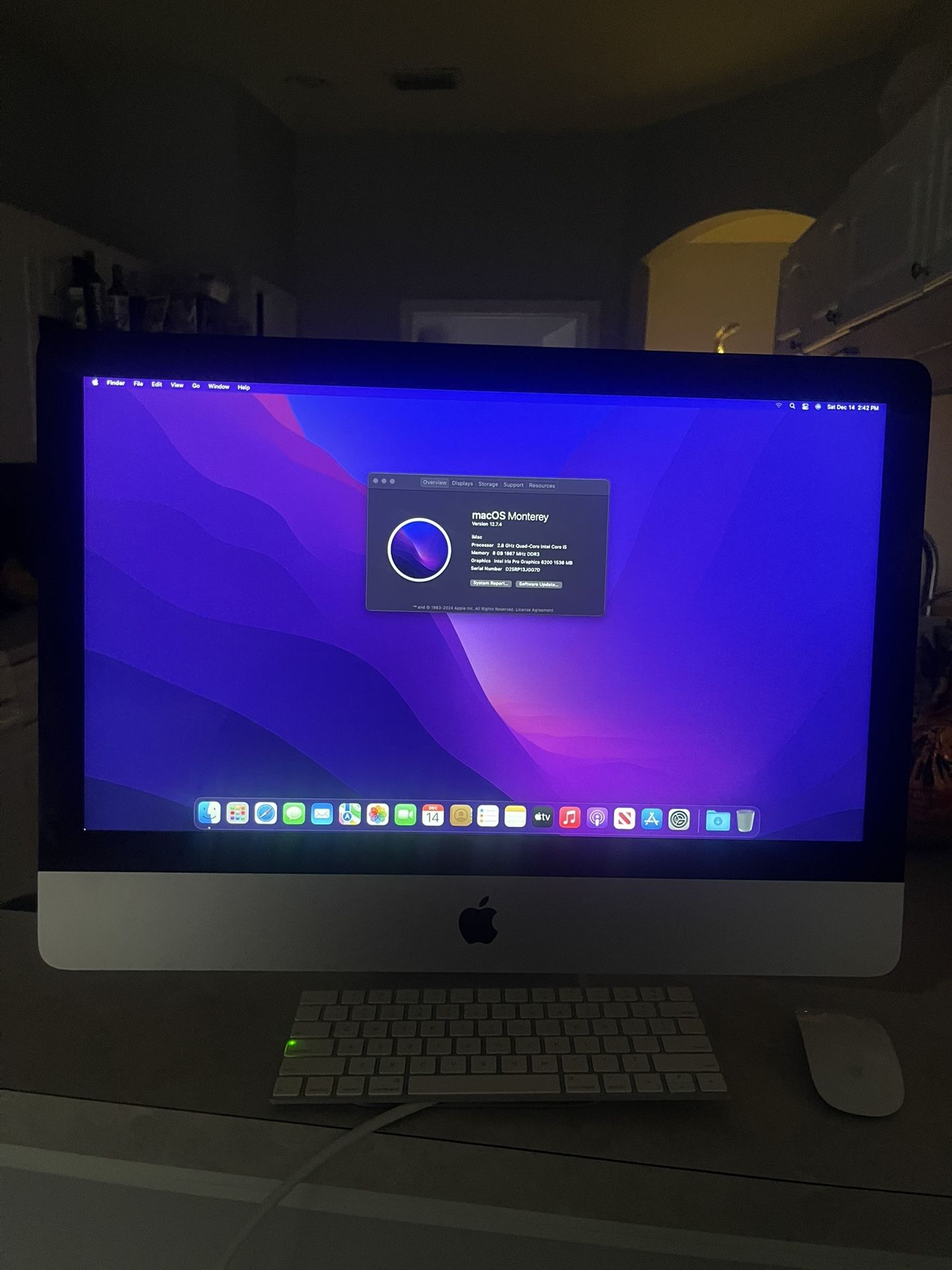 iMac desktop computer