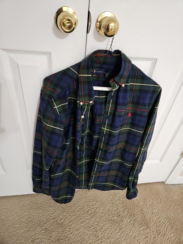 FLANNEL SHIRT.  CAMISA DE FRANELA 