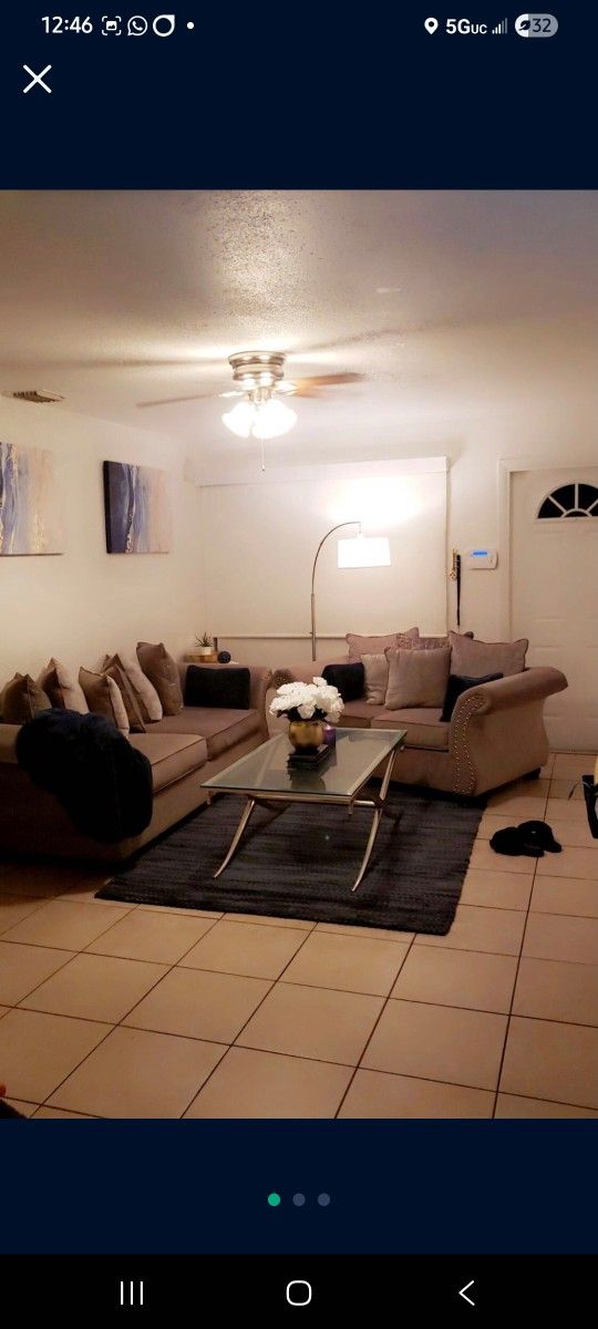 Gray Couch Set $300
