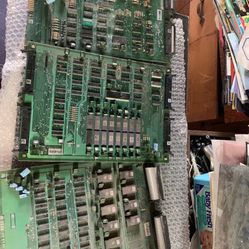Untested Space Invaders 2 3 BOARD Set Pcb UNTESTED  arcade video game part C79