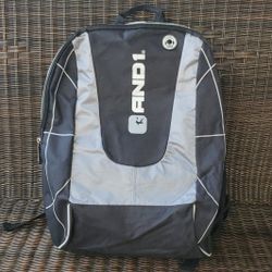 And1 Grey & Black Backpack