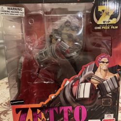 Zetto - Figuarts Zero One Piece Film Z Bandai + Mini Figure
