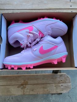 Nike Air Jordan Stadium 90 Low Pink White Football cleats