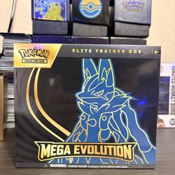 Sealed Pokemon Mega Evolution ETB