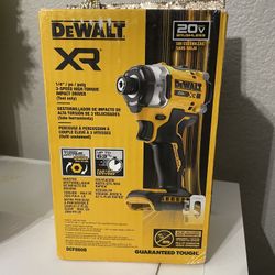New 1/4” 3-SPEED HIGH TORQUE IMPACT DRIVER (Tool Only Solo Herramienta)