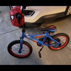 Spider-Man Bike W Training Wheels 
